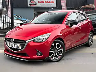 Used 2016 Mazda Mazda2 Sport Black Red - Interior and Exterior details 5