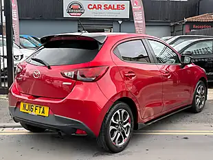 Used 2016 Mazda Mazda2 Sport Black Red - Interior and Exterior details 6