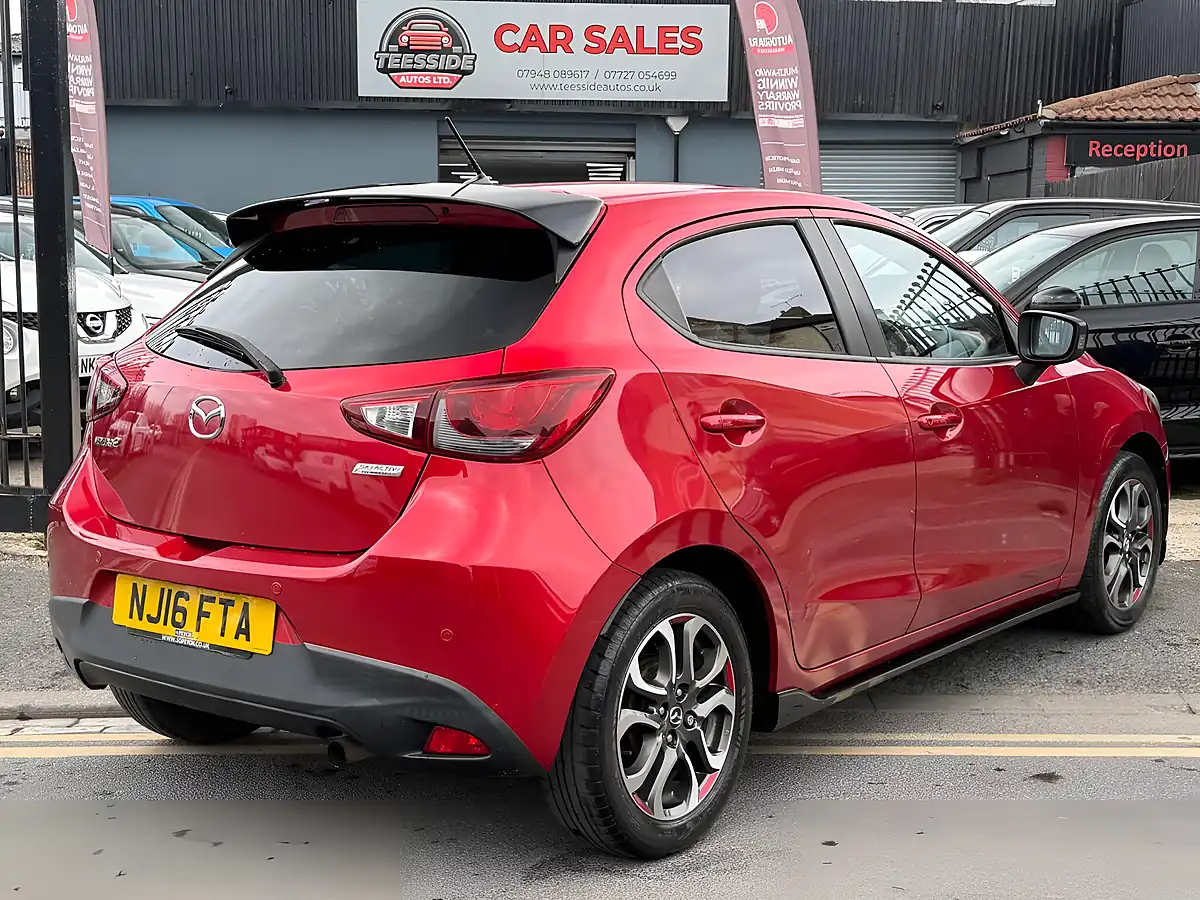 Used 2016 Mazda Mazda2 Sport Black Red - Interior and Exterior details 6