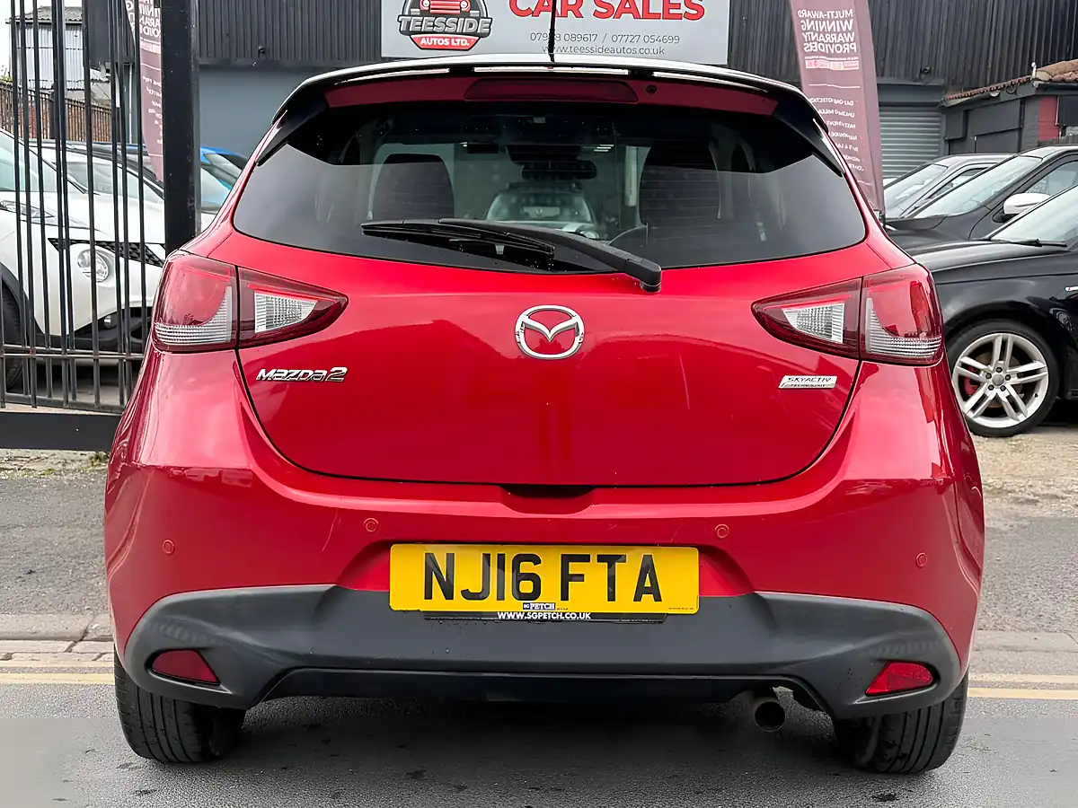 Used 2016 Mazda Mazda2 Sport Black Red - Interior and Exterior details 8