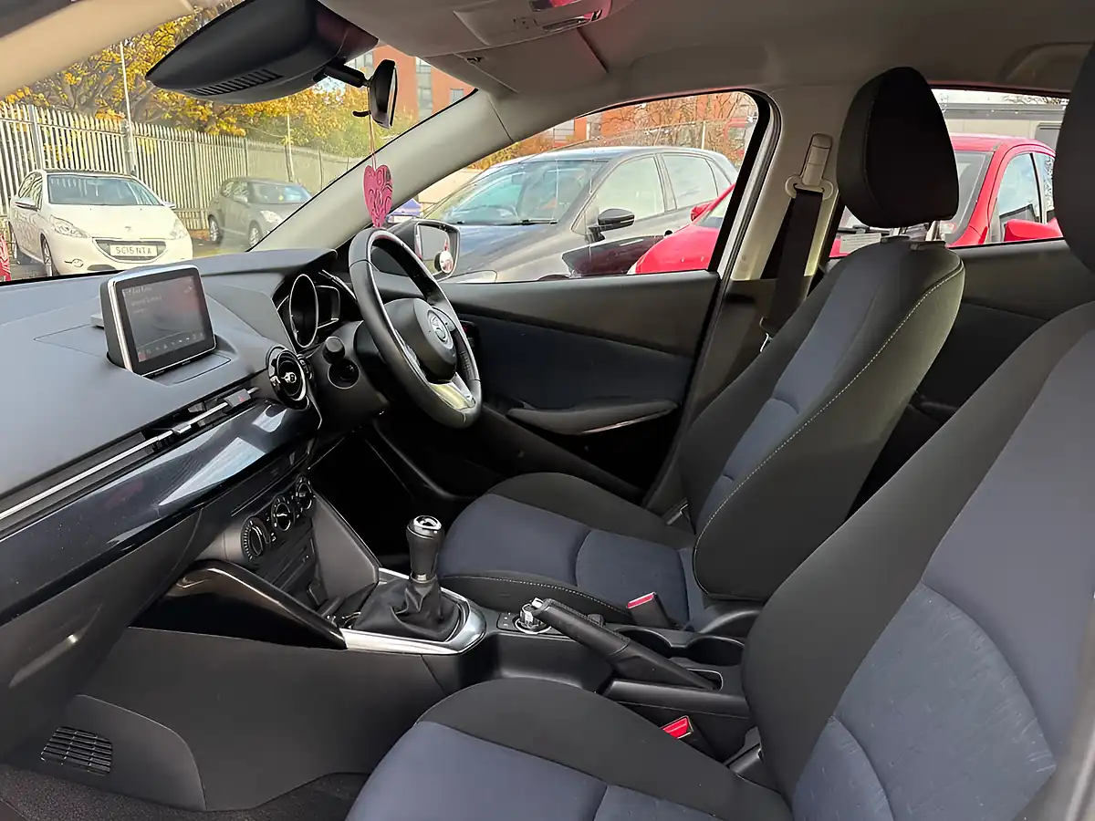 Used 2016 Mazda Mazda2 Sport Black White - Interior and Exterior details 12