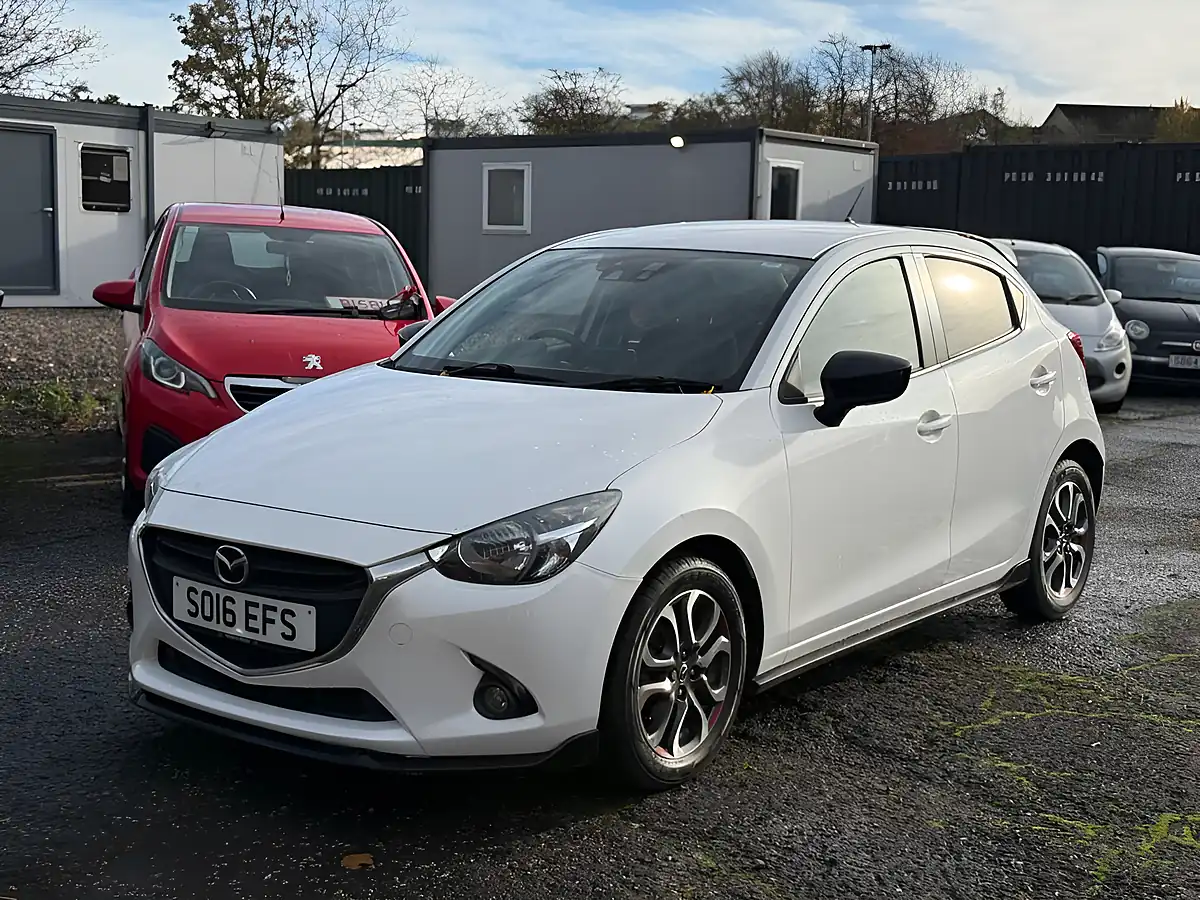 Used 2016 Mazda Mazda2 Sport Black White - Interior and Exterior details 3