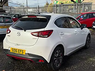 Used 2016 Mazda Mazda2 Sport Black White - Interior and Exterior details 5