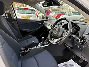 Used 2016 Mazda Mazda2 Sport Black White - Interior and Exterior details 6