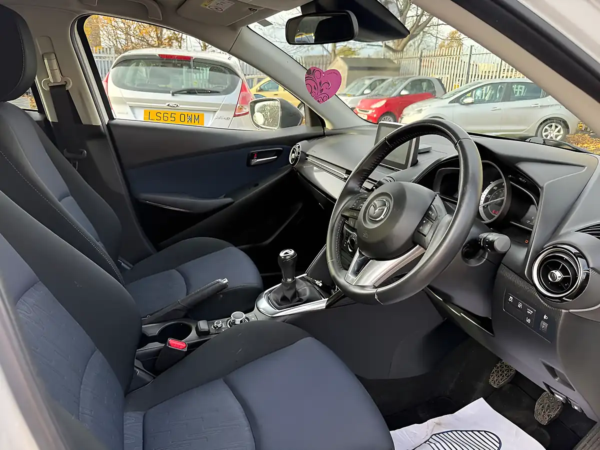 Used 2016 Mazda Mazda2 Sport Black White - Interior and Exterior details 6