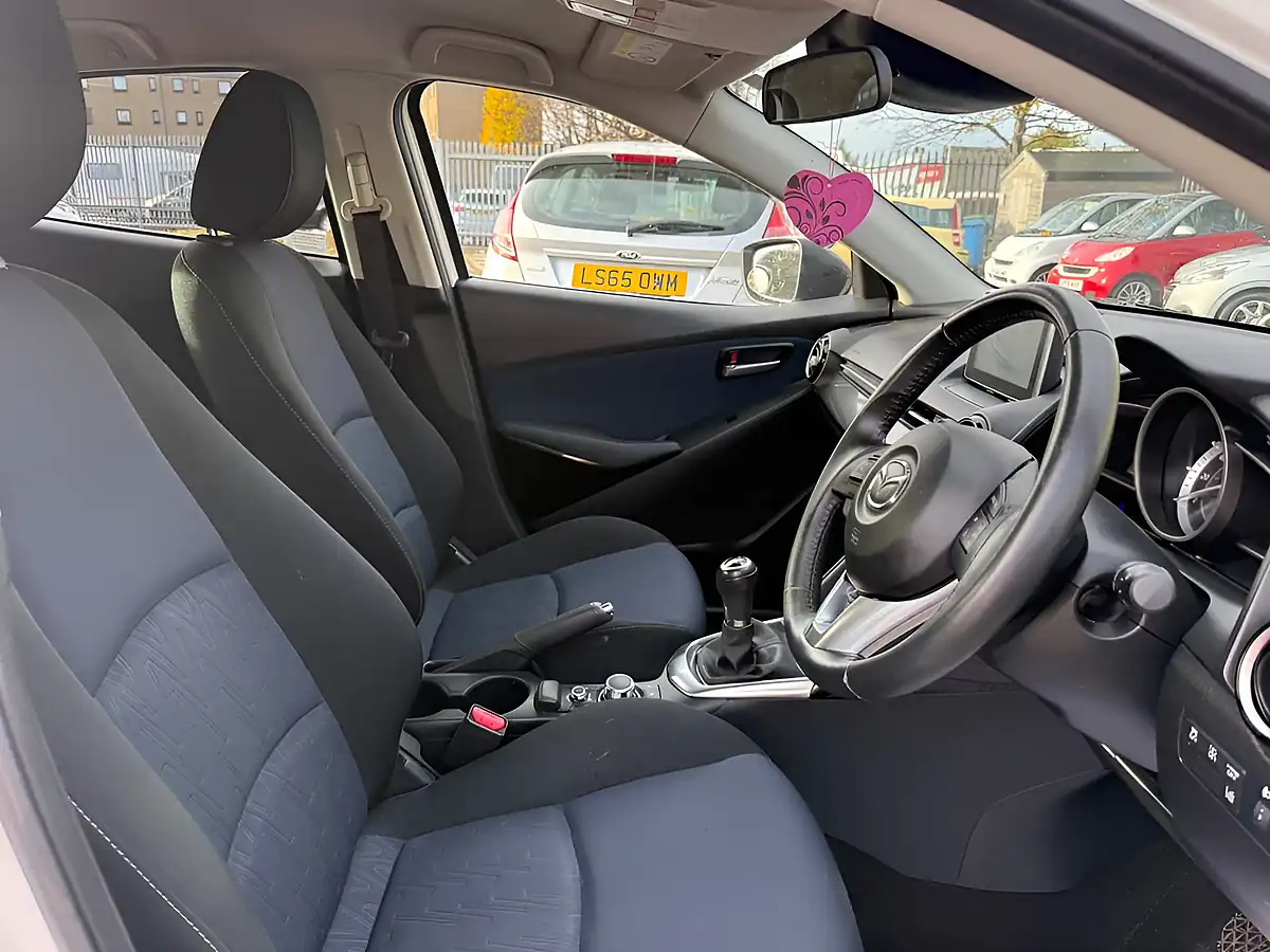 Used 2016 Mazda Mazda2 Sport Black White - Interior and Exterior details 7