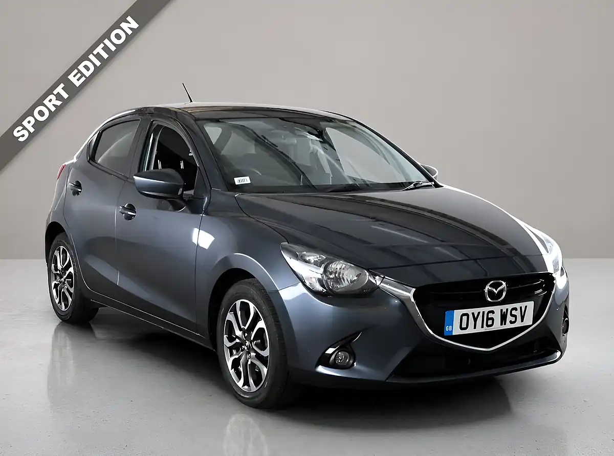 Used 2016 Mazda Mazda2 Sport Edition Grey - Front View