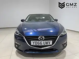 Used 2016 Mazda Mazda3 Se-L Nav Blue Reflex - Interior and Exterior details 2