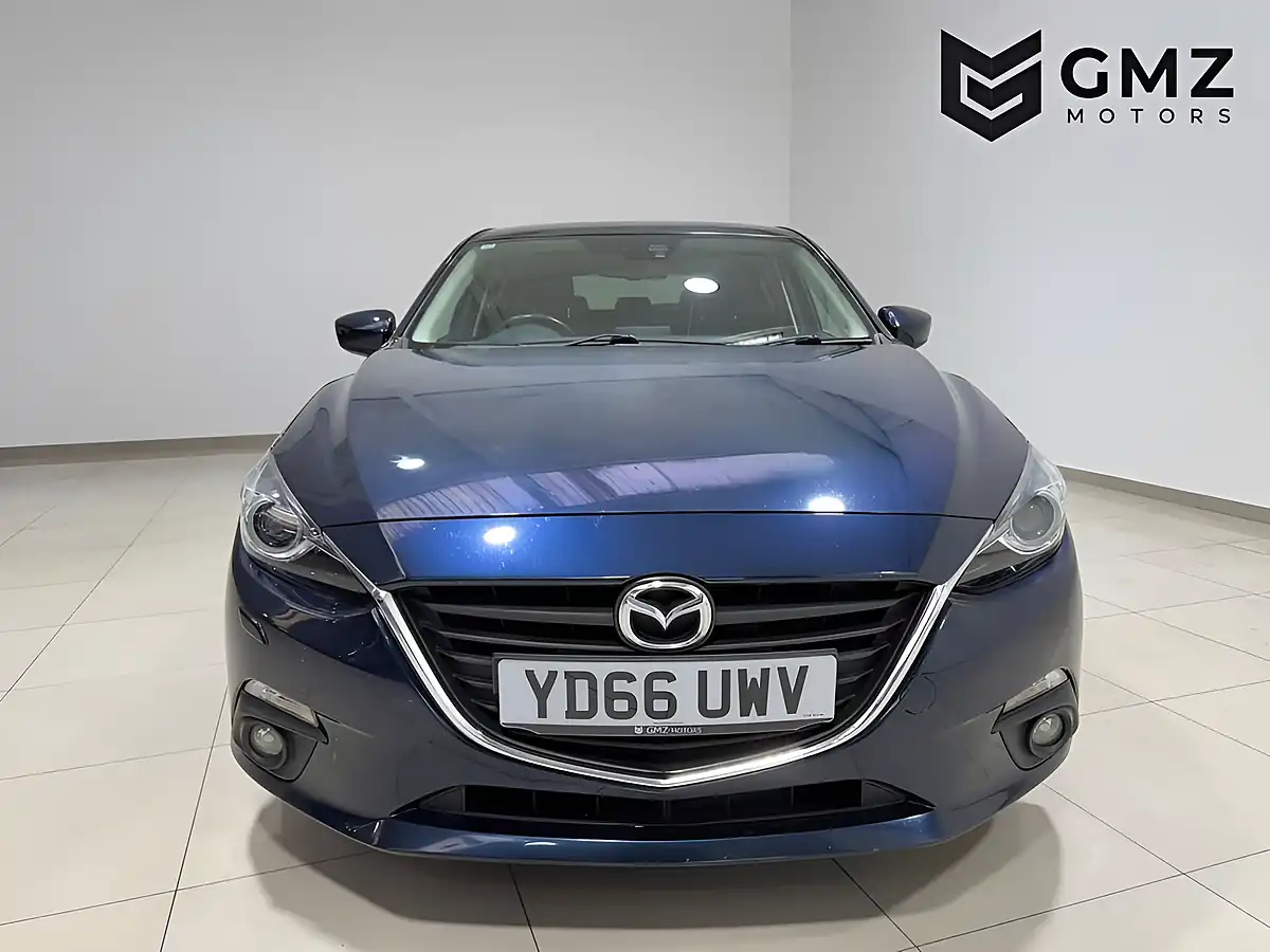 Used 2016 Mazda Mazda3 Se-L Nav Blue Reflex - Interior and Exterior details 2