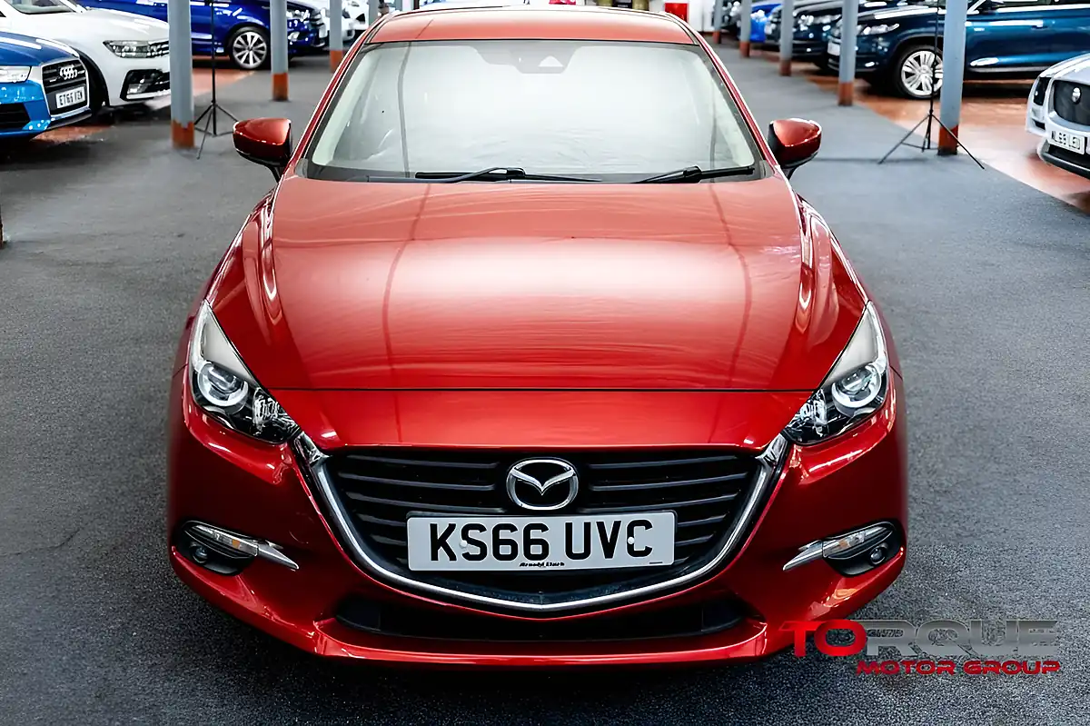 Used 2016 Mazda Mazda3 Se-L Nav Red - Interior and Exterior details 10