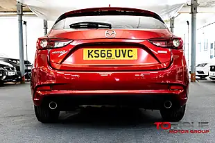 Used 2016 Mazda Mazda3 Se-L Nav Red - Interior and Exterior details 17