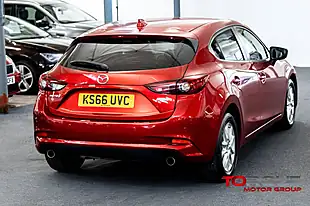 Used 2016 Mazda Mazda3 Se-L Nav Red - Interior and Exterior details 6