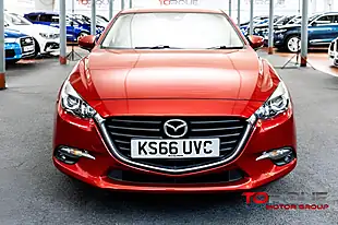 Used 2016 Mazda Mazda3 Se-L Nav Red - Interior and Exterior details 9