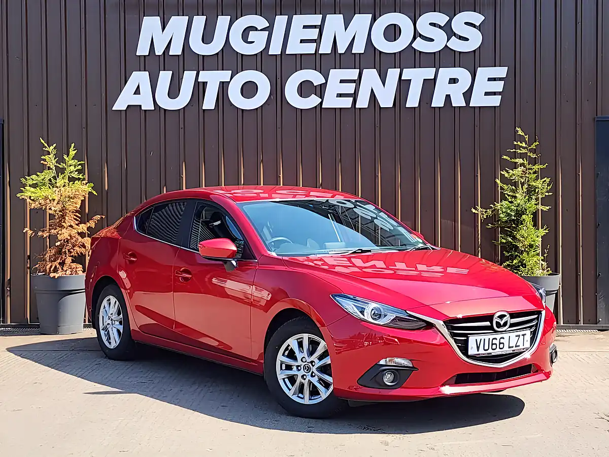 Used 2016 Mazda MAZDA3 Se-L Nav Red - Front View