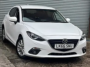Used 2016 Mazda Mazda3 Se-L White - Interior and Exterior details 12