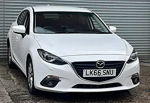 Used 2016 Mazda Mazda3 Se-L White - Interior and Exterior details 15
