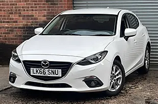 Used 2016 Mazda Mazda3 Se-L White - Interior and Exterior details 2