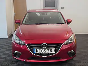 Used 2016 Mazda Mazda3 Se Nav Red - Interior and Exterior details 2