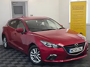 Used 2016 Mazda Mazda3 Se Nav Red - Interior and Exterior details 3