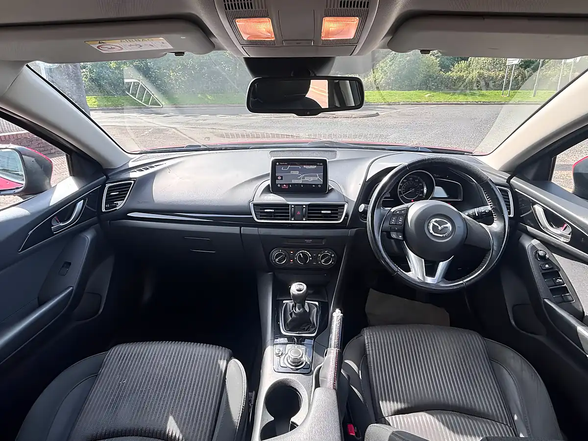 Used 2016 Mazda Mazda3 Se Nav Red - Interior and Exterior details 15