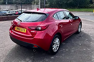 Used 2016 Mazda Mazda3 Se Nav Red - Interior and Exterior details 8
