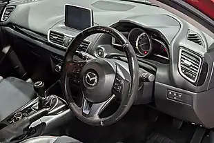 Used 2016 Mazda Mazda3 Sport Black Red - Interior and Exterior details 2