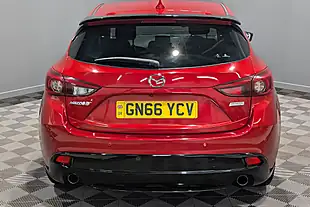 Used 2016 Mazda Mazda3 Sport Black Red - Interior and Exterior details 8