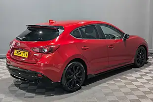 Used 2016 Mazda Mazda3 Sport Black Red - Interior and Exterior details 9
