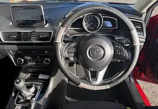 Used 2016 Mazda Mazda3 Sport Black Red - Interior and Exterior details 14