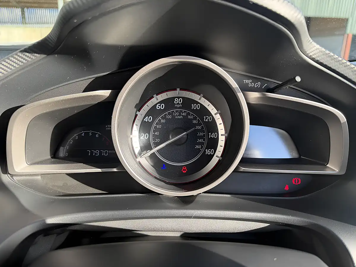 Used 2016 Mazda Mazda3 Sport Black Red - Interior and Exterior details 16