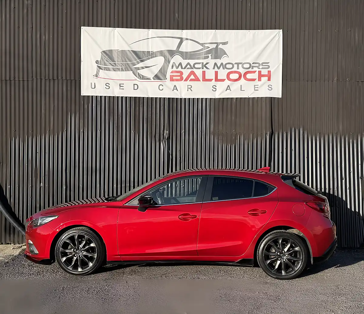 Used 2016 Mazda Mazda3 Sport Black Red - Interior and Exterior details 8