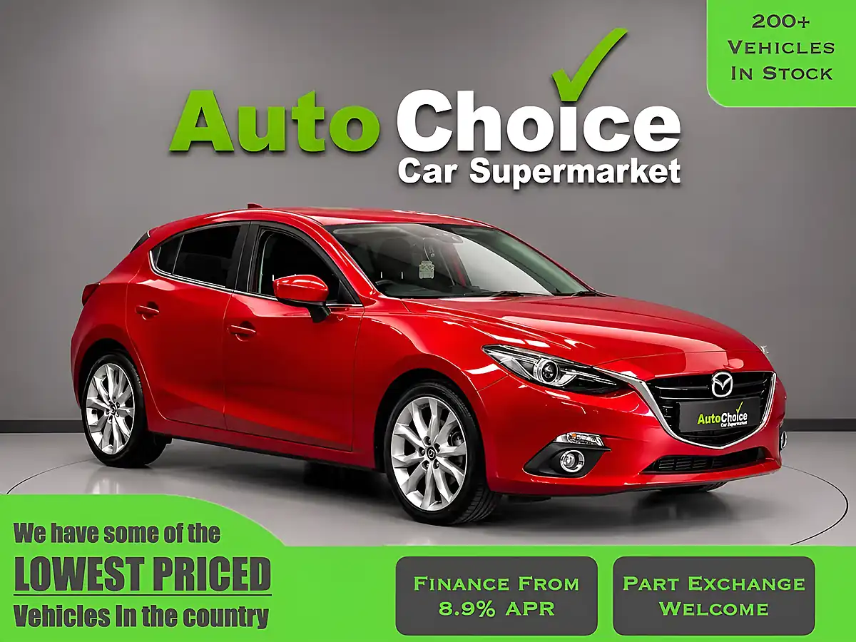 Used 2016 Mazda Mazda3 Sport Nav Red - Front View