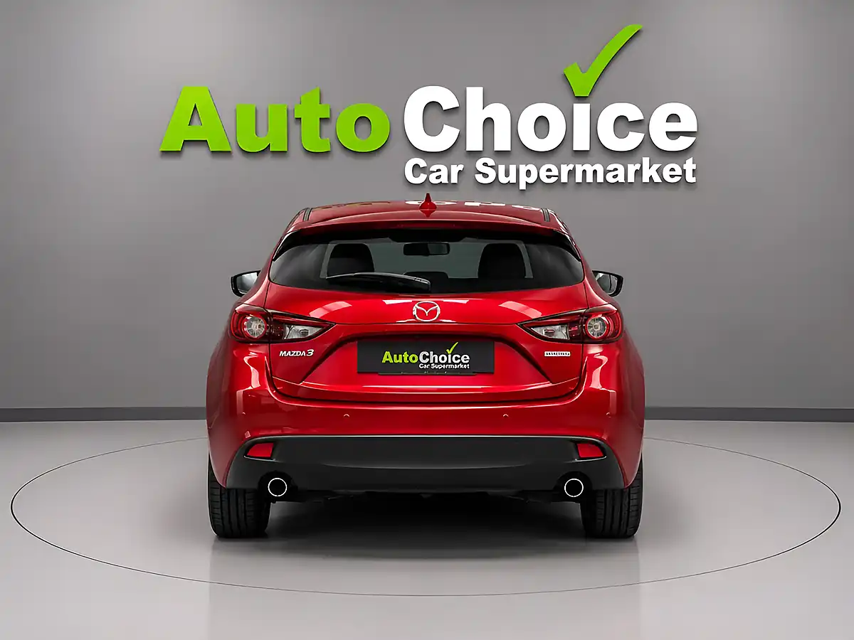 Used 2016 Mazda Mazda3 Sport Nav Red - Interior and Exterior details 11