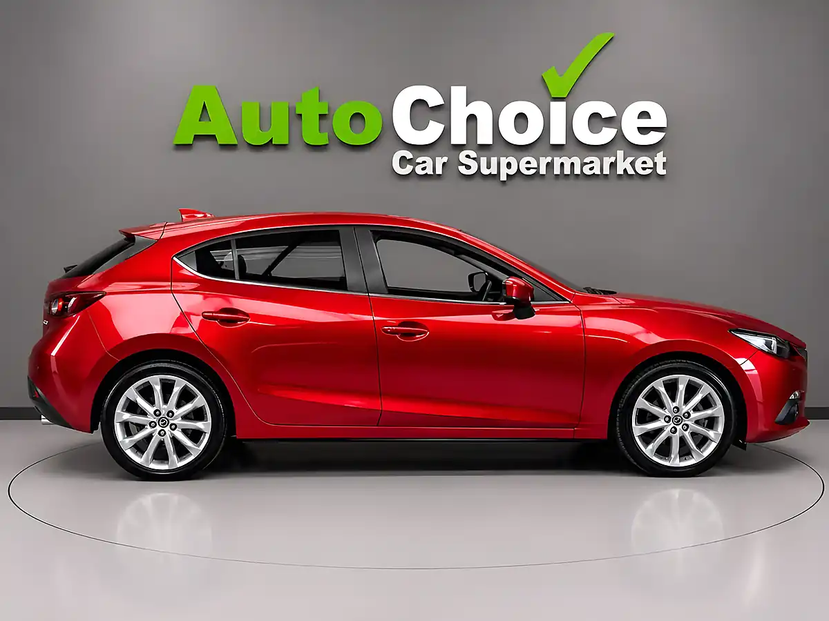Used 2016 Mazda Mazda3 Sport Nav Red - Interior and Exterior details 15