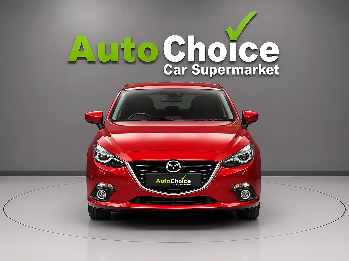 Used 2016 Mazda Mazda3 Sport Nav Red - Interior and Exterior details 3