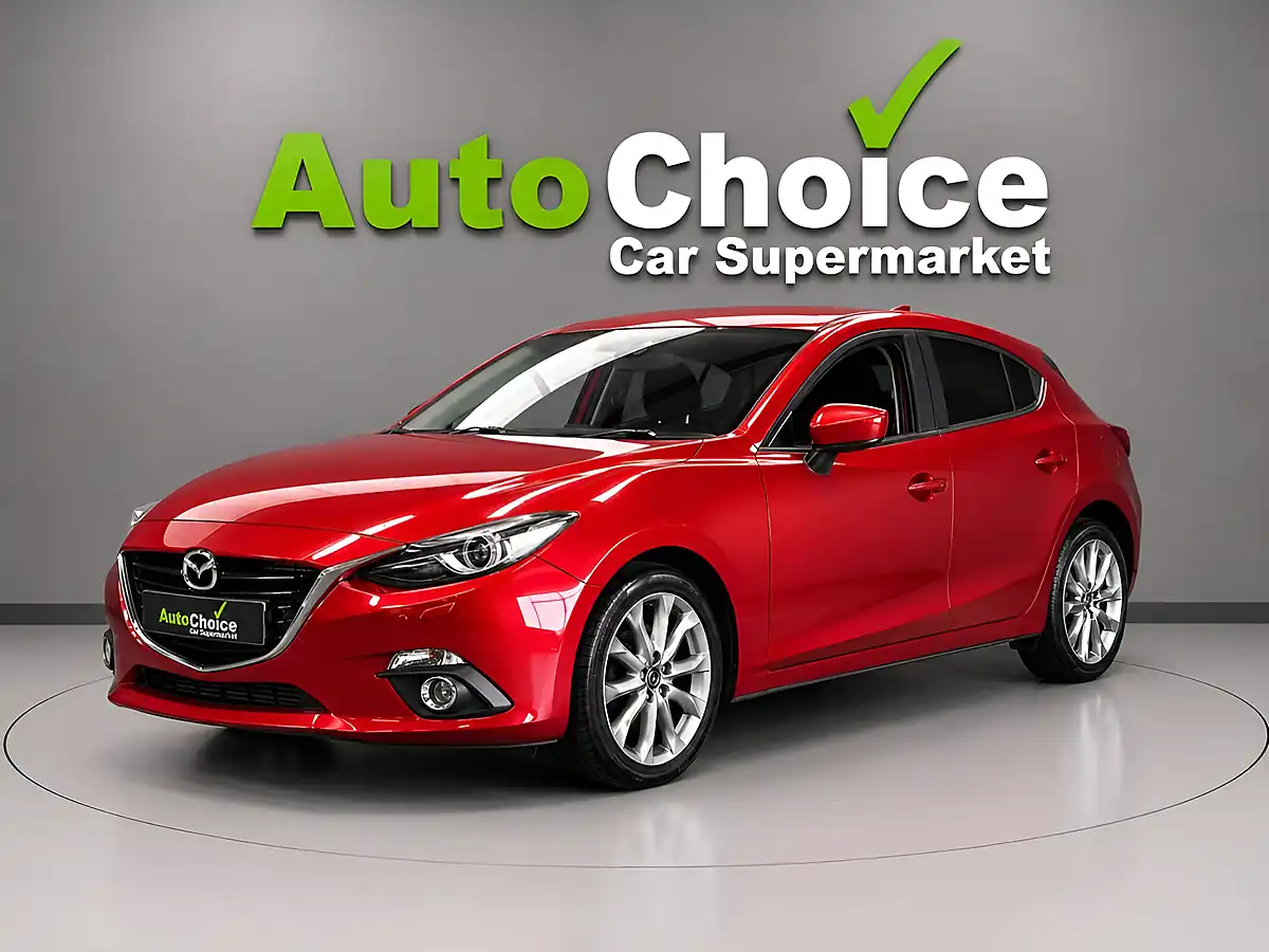 Used 2016 Mazda Mazda3 Sport Nav Red - Interior and Exterior details 5