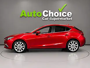 Used 2016 Mazda Mazda3 Sport Nav Red - Interior and Exterior details 7