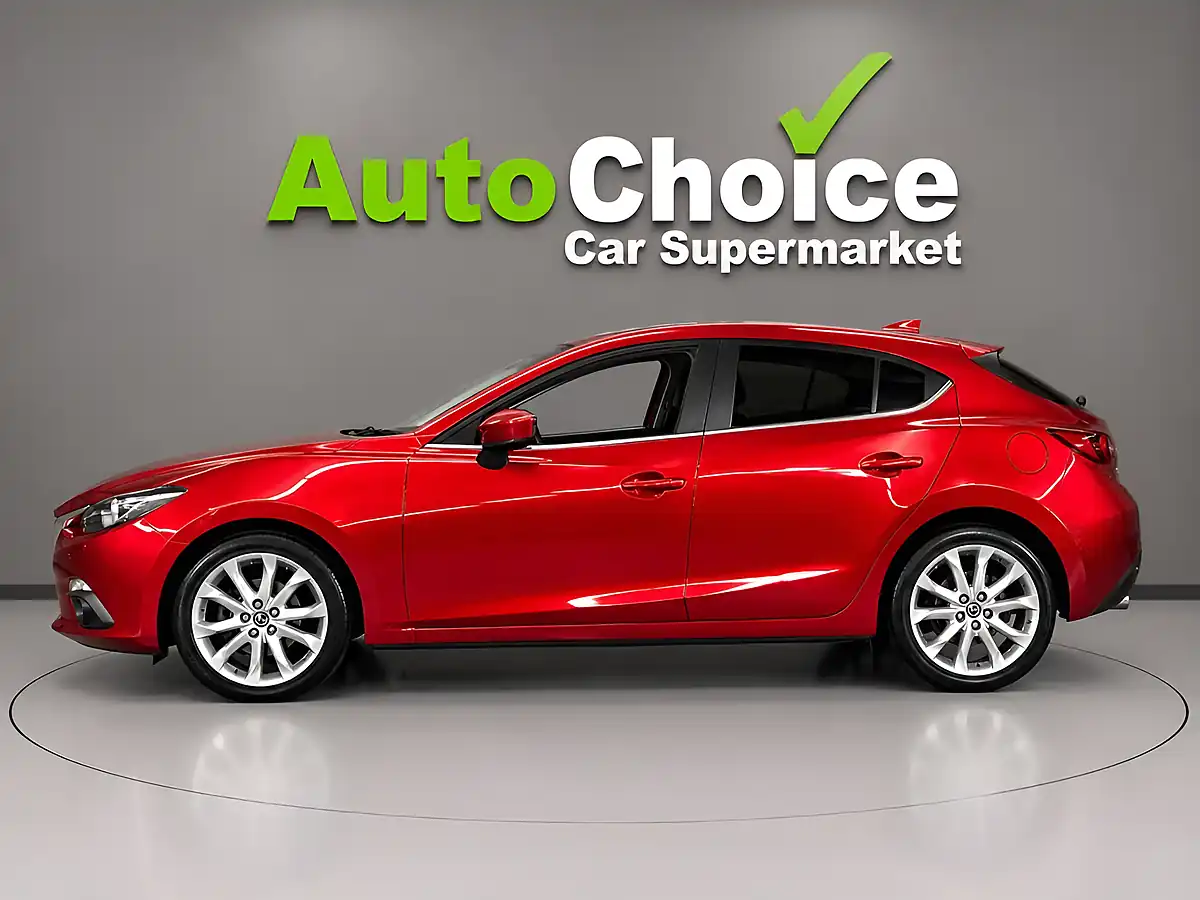 Used 2016 Mazda Mazda3 Sport Nav Red - Interior and Exterior details 7