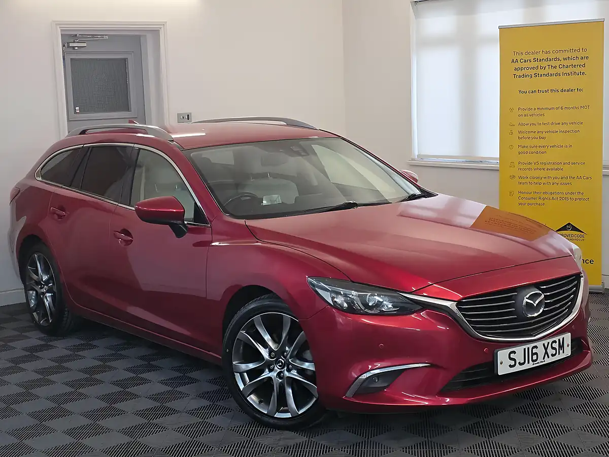 Used 2016 Mazda Mazda6 Sport Nav Tourer Red - Interior and Exterior details 3