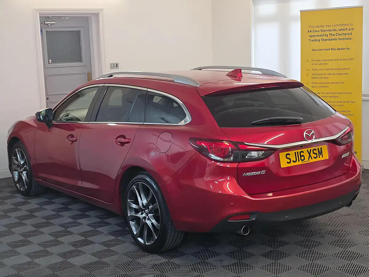 Used 2016 Mazda Mazda6 Sport Nav Tourer Red - Interior and Exterior details 6