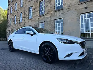 Used 2016 Mazda Mazda6 Sport Nav White - Interior and Exterior details 10