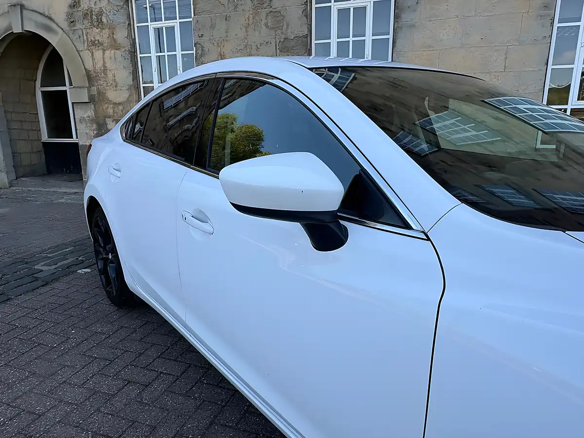 Used 2016 Mazda Mazda6 Sport Nav White - Interior and Exterior details 11