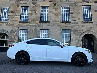 Used 2016 Mazda Mazda6 Sport Nav White - Interior and Exterior details 12