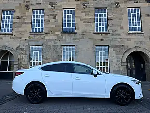 Used 2016 Mazda Mazda6 Sport Nav White - Interior and Exterior details 13