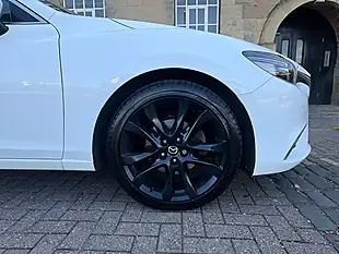 Used 2016 Mazda Mazda6 Sport Nav White - Interior and Exterior details 14