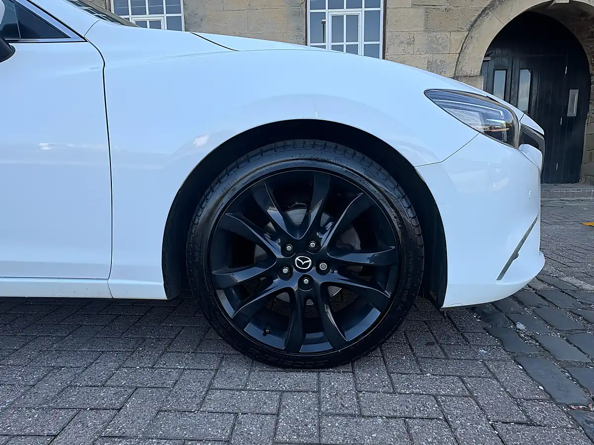 Used 2016 Mazda Mazda6 Sport Nav White - Interior and Exterior details 14