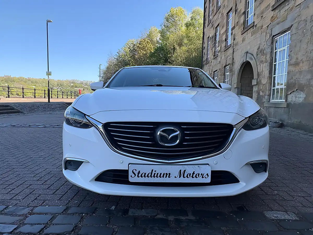 Used 2016 Mazda Mazda6 Sport Nav White - Interior and Exterior details 15