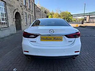 Used 2016 Mazda Mazda6 Sport Nav White - Interior and Exterior details 16