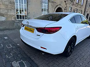 Used 2016 Mazda Mazda6 Sport Nav White - Interior and Exterior details 17