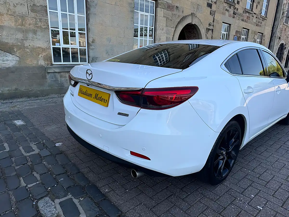 Used 2016 Mazda Mazda6 Sport Nav White - Interior and Exterior details 17